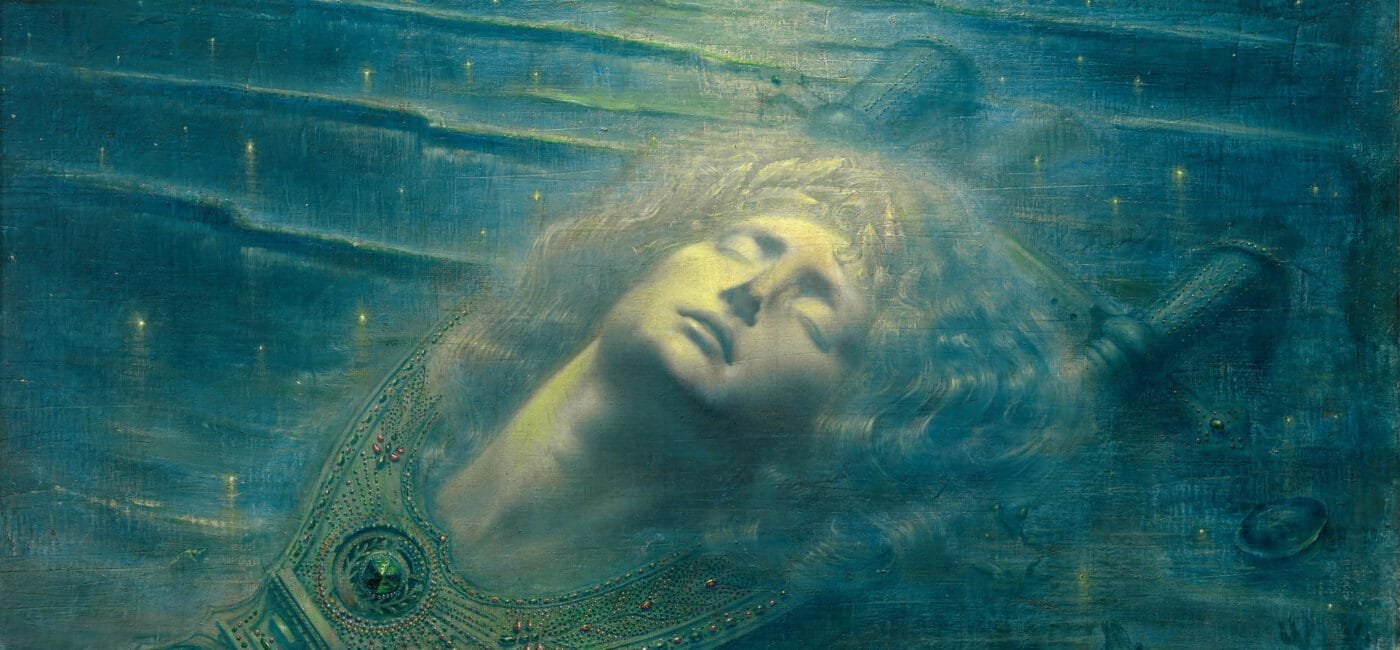 The Death of Orpheus,” by Jean Delville (1893)