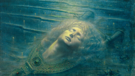 The Death of Orpheus,” by Jean Delville (1893)