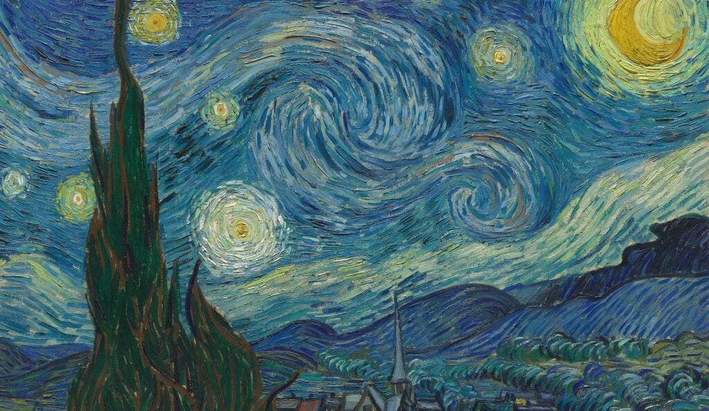 The Starry Night. Credit: Vincent van Gogh/Public domain