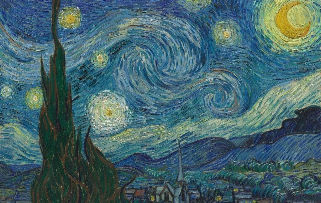 The Starry Night. Credit: Vincent van Gogh/Public domain