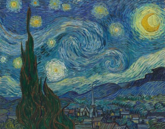 The Starry Night. Credit: Vincent van Gogh/Public domain