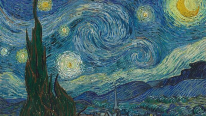 The Starry Night. Credit: Vincent van Gogh/Public domain