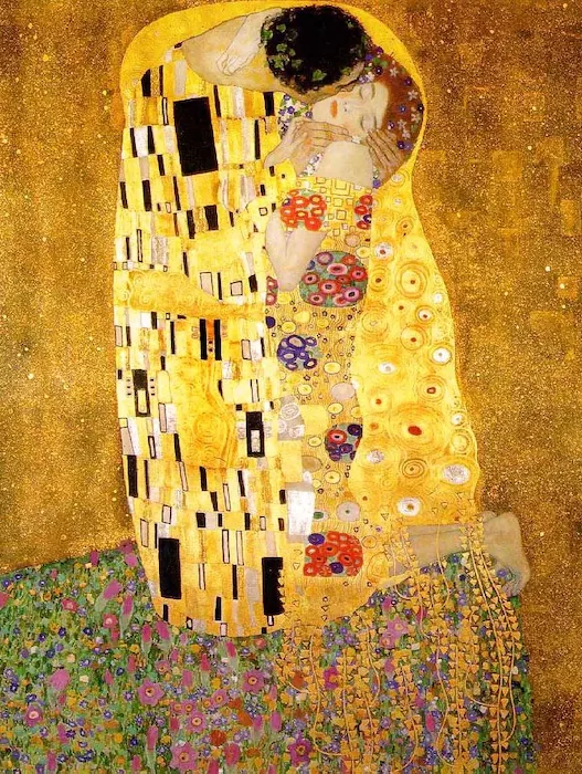 Gustav Klimt the kiss