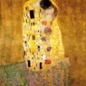 Gustav Klimt the kiss
