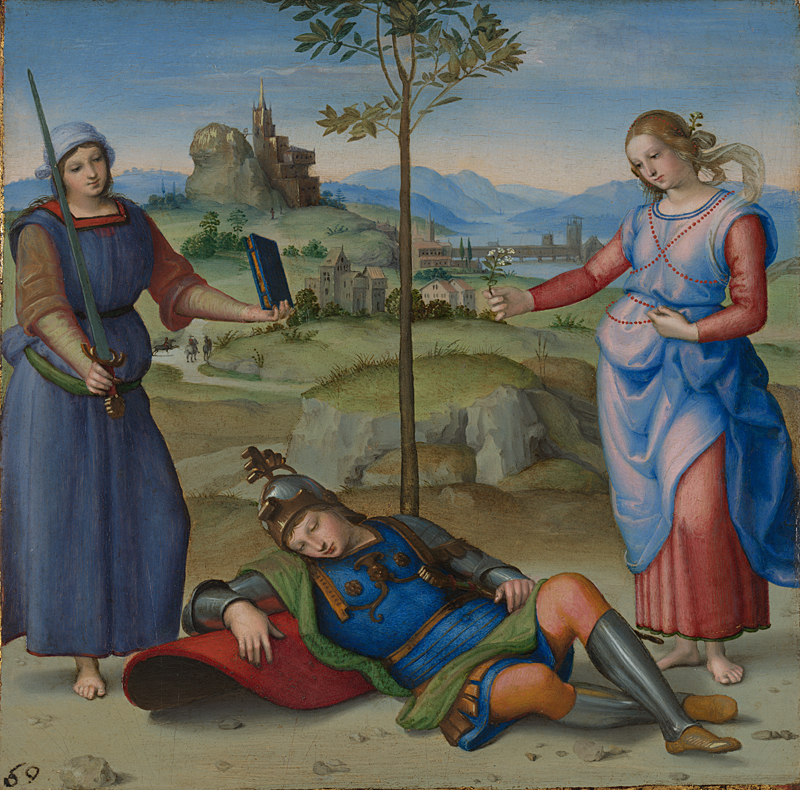 The Dream of a Knight Raphael