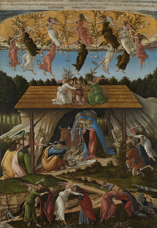 Sandro Botticelli 'Mystic Nativity' 1500