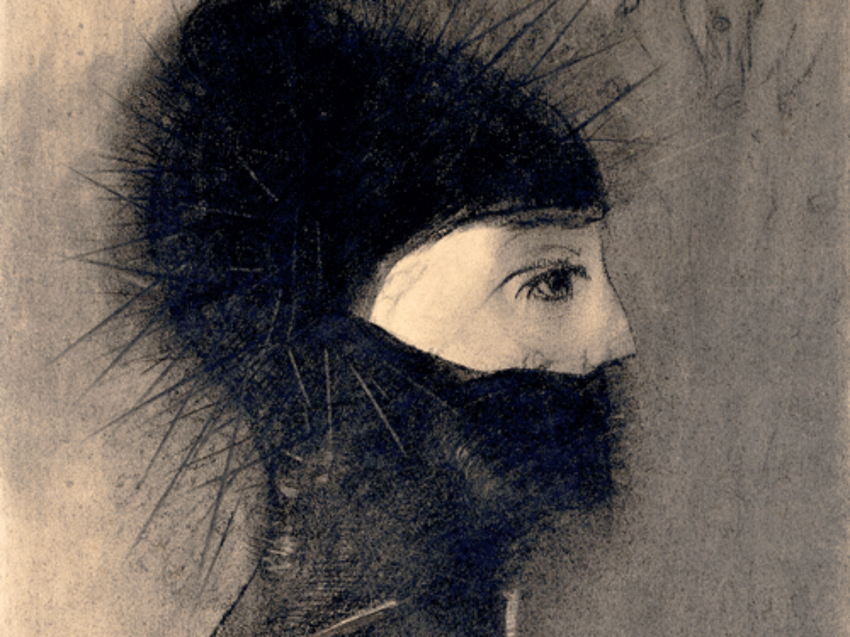 L*3様 ルドン★Odilon Redon　挿絵本　『 LETTRES 』 19 Amazon｜オディロン・ルドン Odilon Redon 「Germination (Das