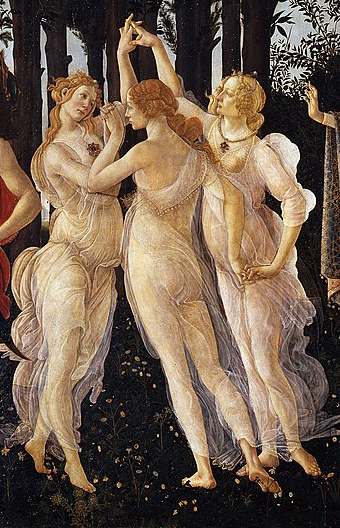 Botticelli-primavera Close-up