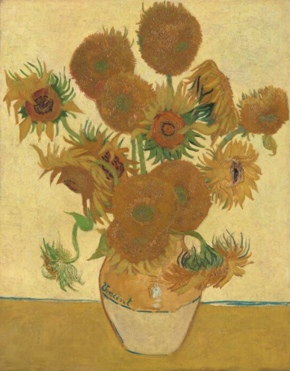 Sunflowers Vincent van Gogh The National Gallery