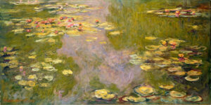 The Water Lilies is a 1919 painting by impressionist Claude Monet