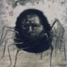 The Crying Spider odilon Redon