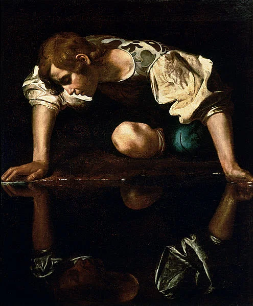 Caravaggio’s Narcissus (c. 1597–1599)