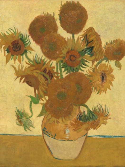 Sunflowers Vincent van Gogh National Gallery