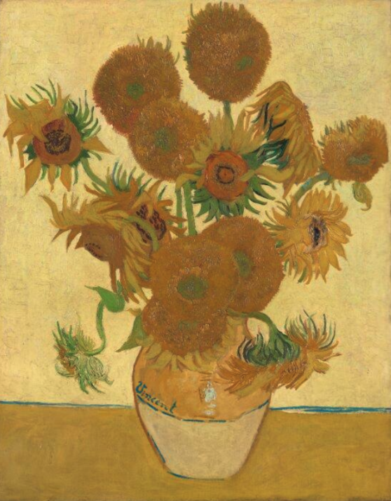 Sunflowers Vincent van Gogh National Gallery