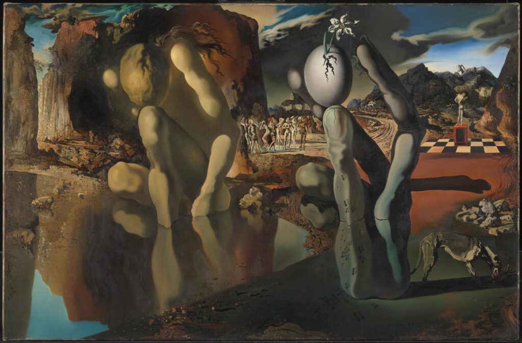 Metamorphosis of Narcissus 1937, Salvador Dalí - Image: Tate
