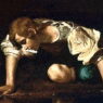Narcissus by Caravaggio