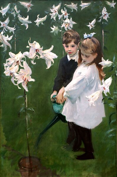 Garden Study of the Vickers Children John Singer Sargent