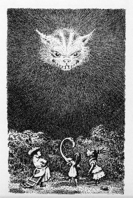 'Alice's Adventures in Wonderland' illustrated by Mervyn Peake, 1954