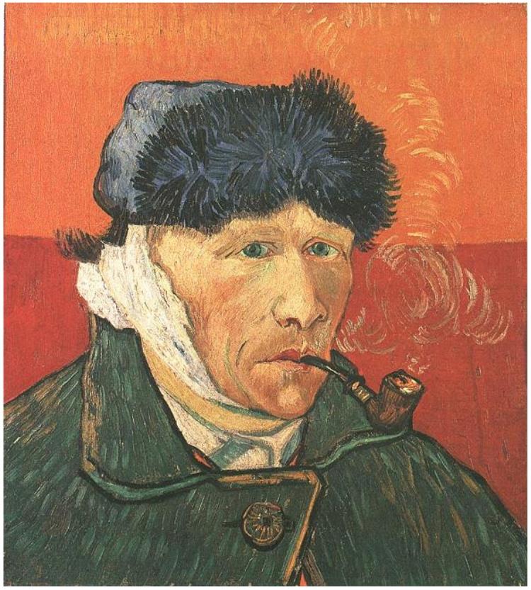 Van gogh ear symbolism