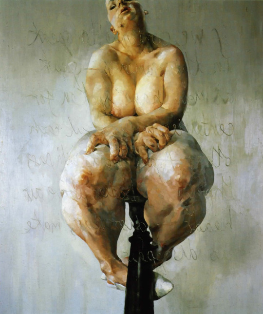 Propped by Jenny Saville