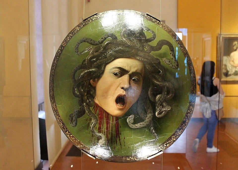 Caravaggio's Medusa (1597): The Monster Looking Back