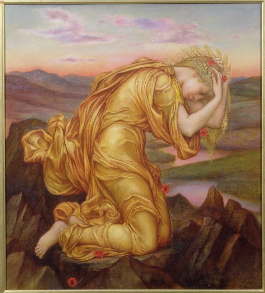 Evelyn De Morgan’s Demeter and Persephone